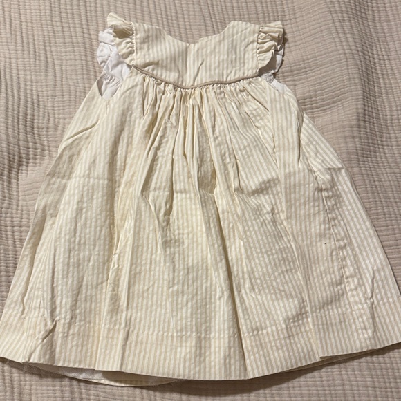 The Bailey Boys Other - Striped Cream Kids Dress
